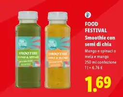 Lidl Smoothie con semi di chia offerta