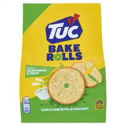 Spazio Conad CHIPS DI PANE SOTTILE E CROCCANTE BAKE ROLLS TUC offerta