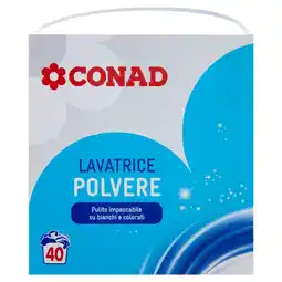 Spazio Conad DETERSIVO LAVATRICE POLVERE CONAD offerta