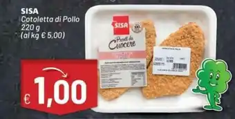 Sisa Sisa Cotoletta di Pollo 220g offerta