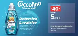 Carrefour Detersivo Lavatrice Coccolino Wonder Wash offerta