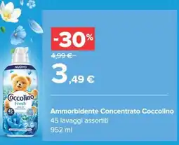 Carrefour Ammorbidente Concentrato Coccolino offerta