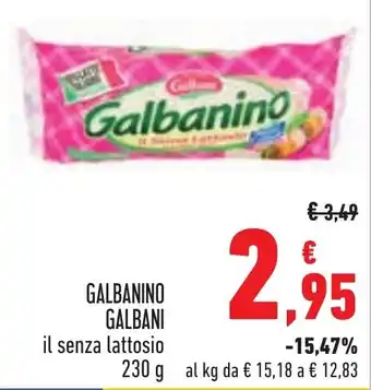 Galbanino il senza lattosio