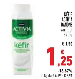 Conad Kefir Activia Danone offerta