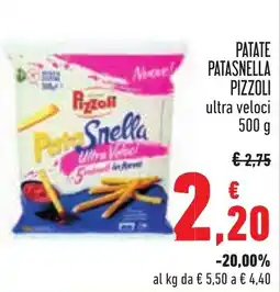 Conad Patate Pizzioli Snella ultra veloci offerta