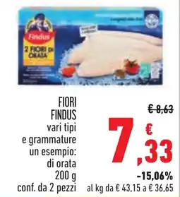 Conad Fiori Findus offerta