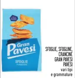 Conad Sfoglie, sfogline, crancine gran pavesi pavesi offerta