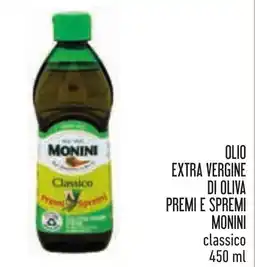 Conad Olio extra vergine di oliva premi e spremi monini classico offerta