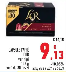Conad Capsule caffè L'Or offerta
