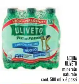 Conad Acqua Uliveto minerale naturale offerta
