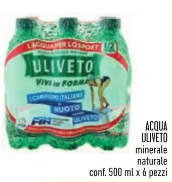 Acqua Uliveto minerale naturale