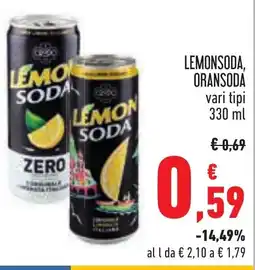 Conad Lemon Soda offerta