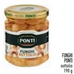 Conad Funghi ponti sottolio offerta