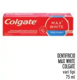 Conad Dentifricio Max White Colgate offerta