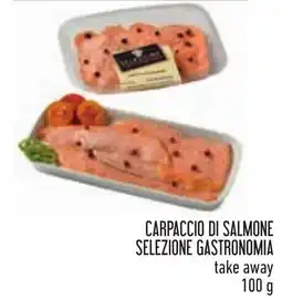 Conad Carpaccio di salmone selezione gastronomia offerta