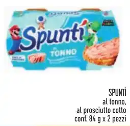 Conad Spunti al tonno al prosciutto cotto offerta