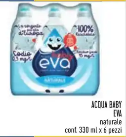 Conad Acqua baby eva naturale offerta