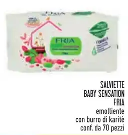 Conad Salviette baby sensation Fria offerta