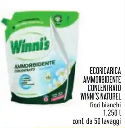 Conad Ecoricarica ammorbidente concentrato winni's naturel offerta