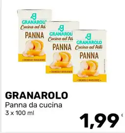 Iper Tosano Granarolo Panna da cucina offerta