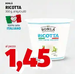 ALDI Bonlà Ricotta offerta