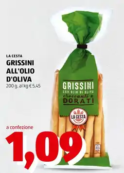 ALDI Grissini all'olio d'oliva offerta