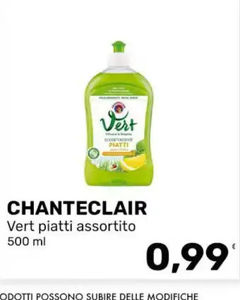 Chanteclair Vert piatti assortito