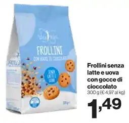 In'S Mercato Frollini senza latte e uova con gocce di cioccolato offerta