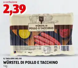 Spazio Conad Il tagliere del re würstel di pollo e tacchino offerta