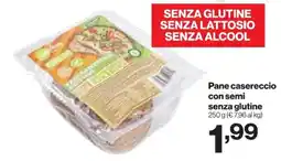 In'S Mercato Pane casereccio con semi senza glutine offerta