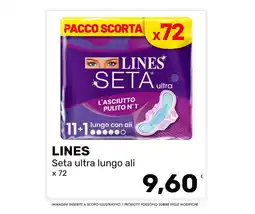 Iper Tosano Lines Seta ultra lungo ali offerta