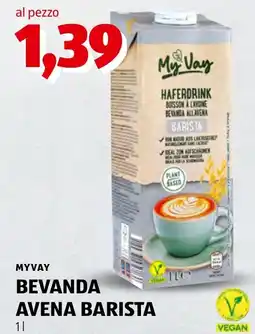Spazio Conad MyVay bevanda avena barista offerta