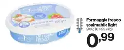 In'S Mercato VitaWell formaggio fresco spalmabile light offerta