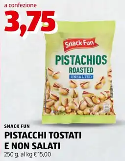 ALDI Snack Fun Pistacchi Tostati offerta