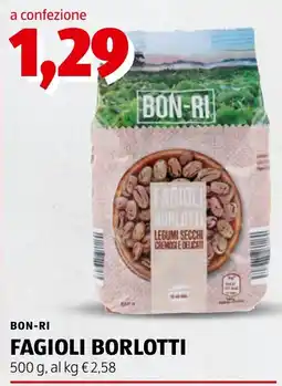 Spazio Conad Fagioli borlotti Bon-Ri offerta