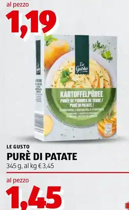 ALDI Le Gusto Purè di Patate offerta