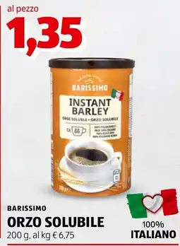 Spazio Conad Barissimo orzo solubile offerta