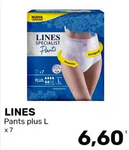 Iper Tosano Lines Pants plus L offerta