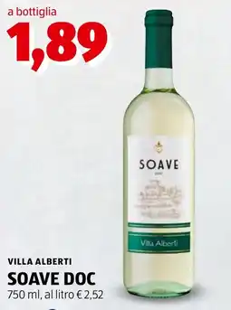 ALDI Villa Alberti Soave DOC offerta