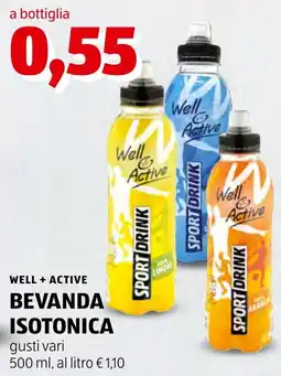 Spazio Conad Well + Active bevanda isotonica offerta