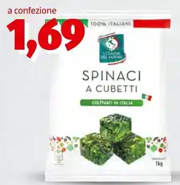 Spazio Conad Spinaci a cubetti offerta