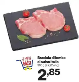 In'S Mercato Braciola di lombo di suino Italia offerta