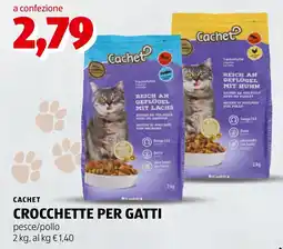 ALDI Cachet Crocchette per gatti offerta