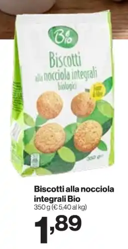 In'S Mercato Biscotti alla nocciola integrali Bio offerta