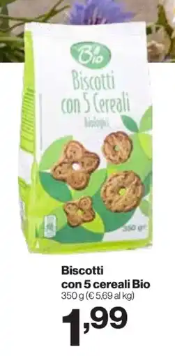 In'S Mercato Biscotti con 5 cereali Bio offerta