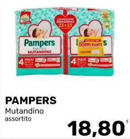 Iper Tosano Pampers Mutandino offerta