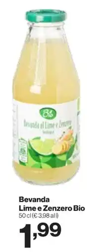 In'S Mercato Bevanda Lime e Zenzero Bio offerta
