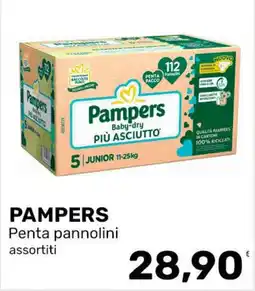 Iper Tosano Pampers Penta pannolini assortiti offerta