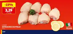 ALDI Il podere sovracosce di pollo offerta