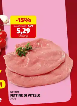 ALDI Il podere fettine di vitello offerta